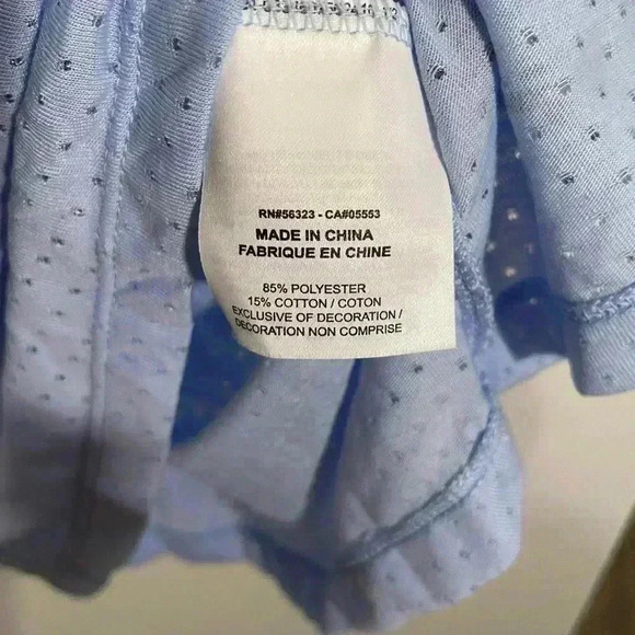 Nike Blue and White Tank Top - Picture 3 of 6